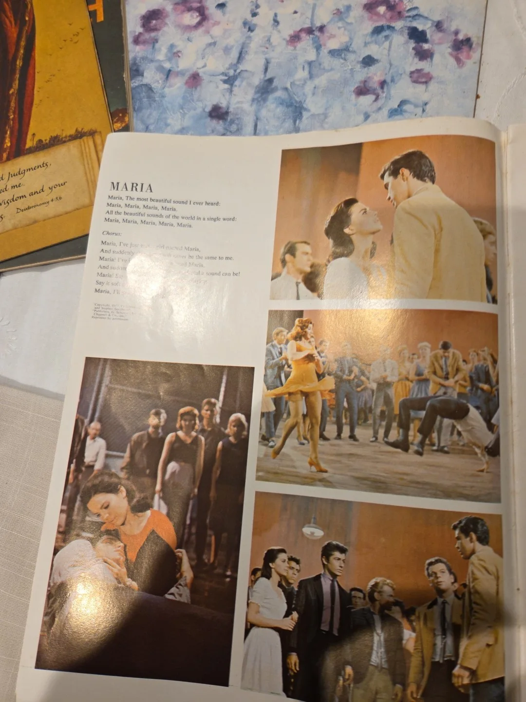 West Side Story Film Souvenir Brochure 1960 Version With Natalie Wood, изображение 3