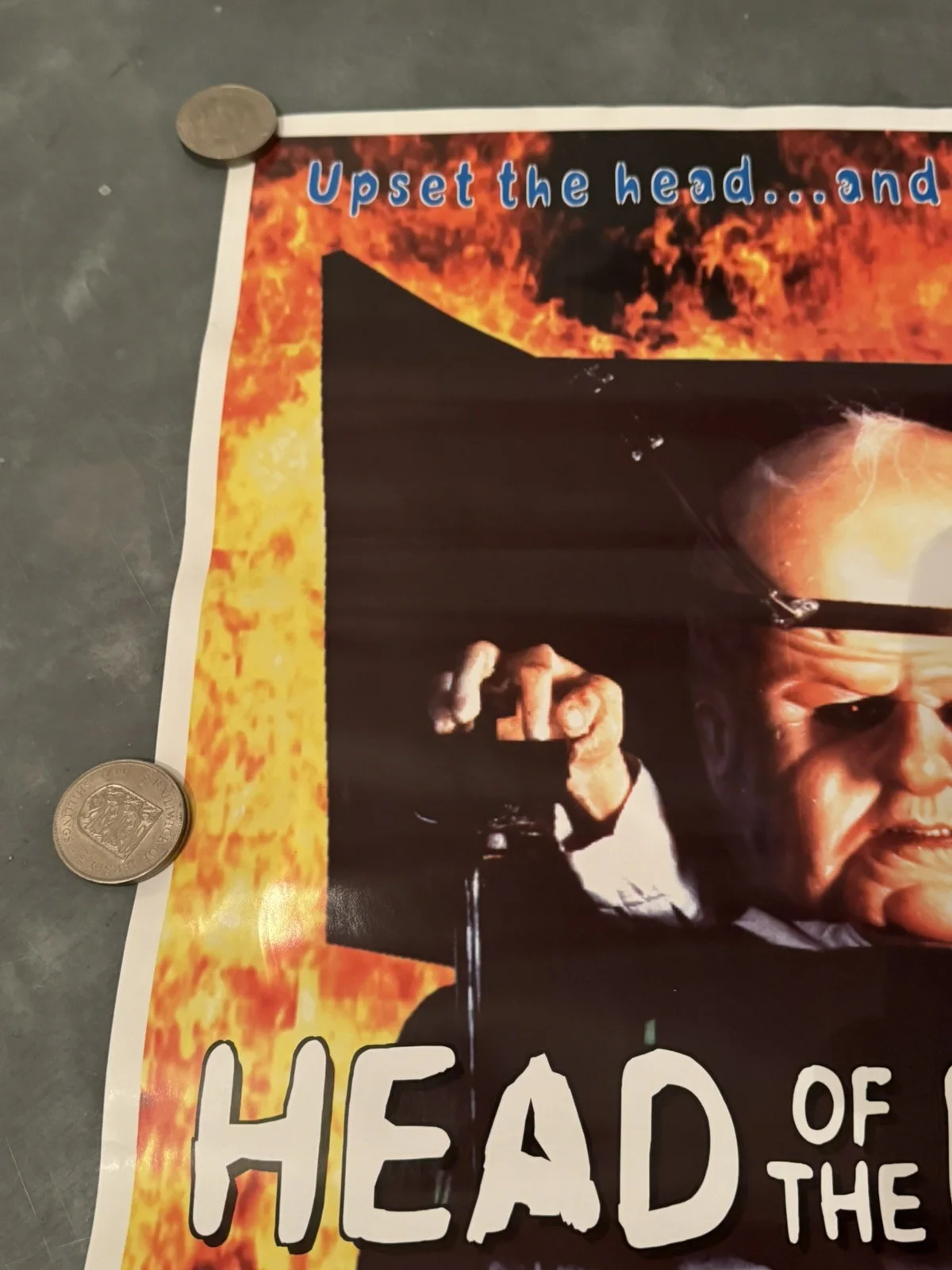 Head Of The Family Rare Day Original Video Shop VHS Poster 1996 Horror, изображение 2