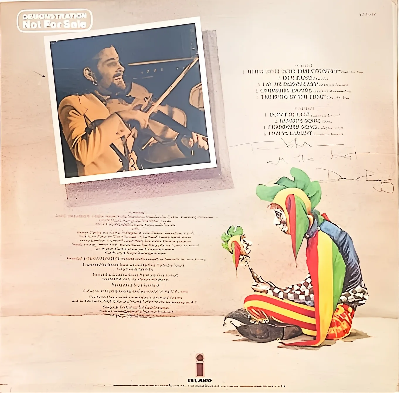 Dave Pegg Autographed Fairport Convention Vinyl Record "Gottle O'Geer" - W/COA, image 2