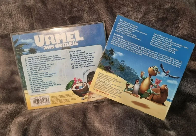 *SIGNED* 'Urmel aus dem Eis (Impy's Island)' James Dooley [RARE GERMAN CD 2006], image 3
