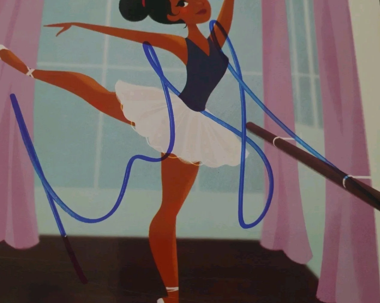 Misty Copeland — MISTY COPELAND LEGENDARY BALLET DANCER SIGNED ORIGINAL A LITTLE GOLDEN BOOK RARE, изображение 2