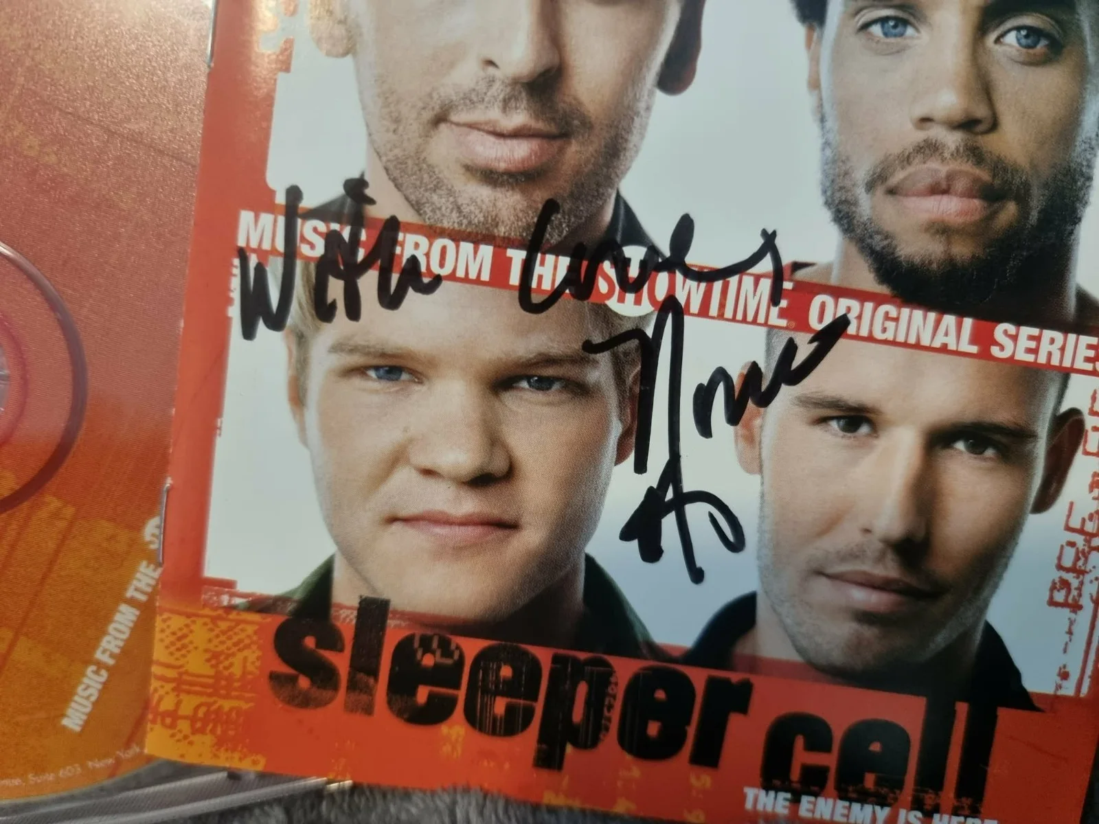 *SIGNED* 'Sleeper Cell' - Nona Hendryx [TV Soundtrack CD + BOOKLET] (2005), изображение 2