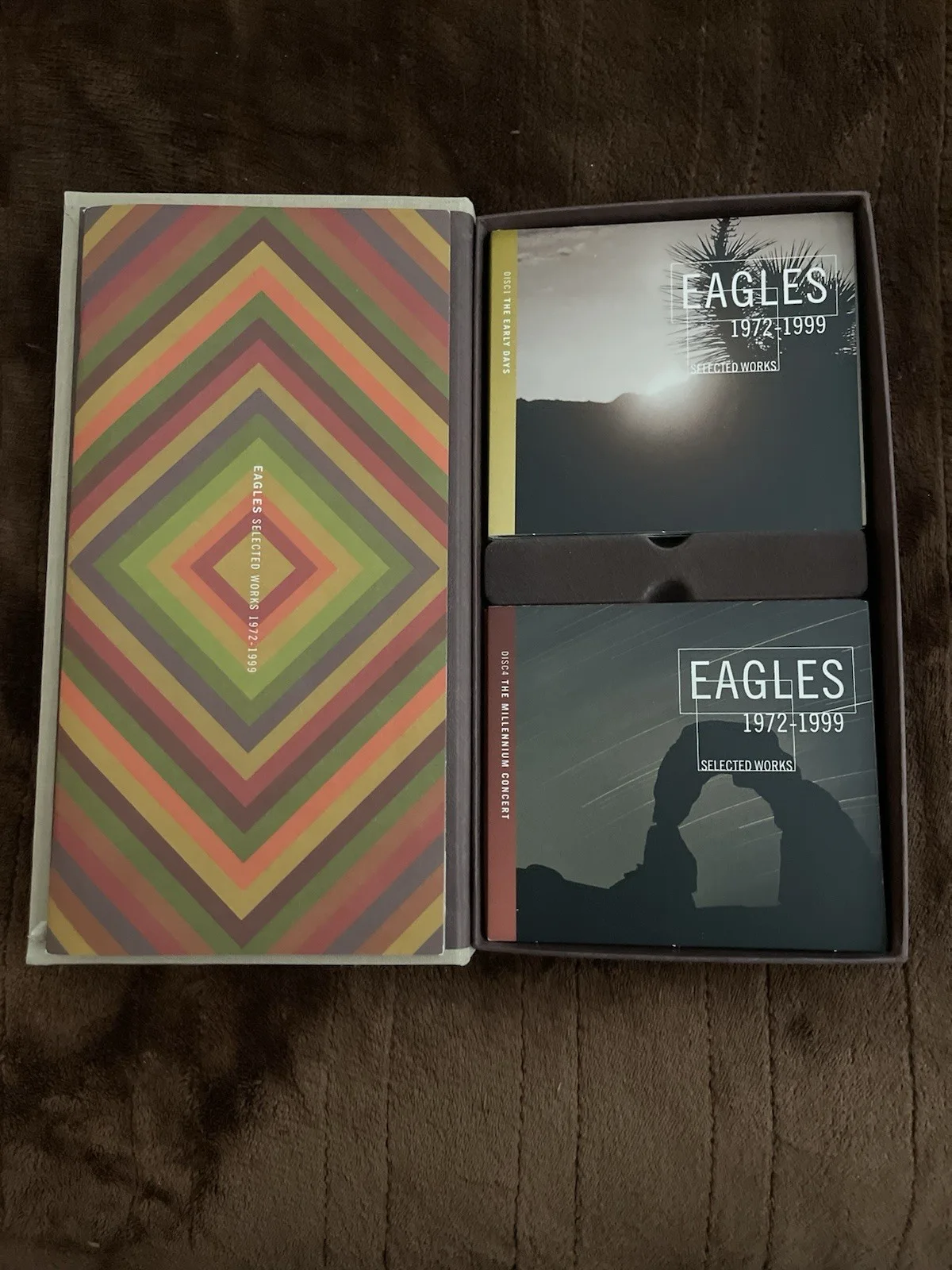Eagles “Selected Works” Signed CD Box Set Henley Frey Walsh Schmit, image 2