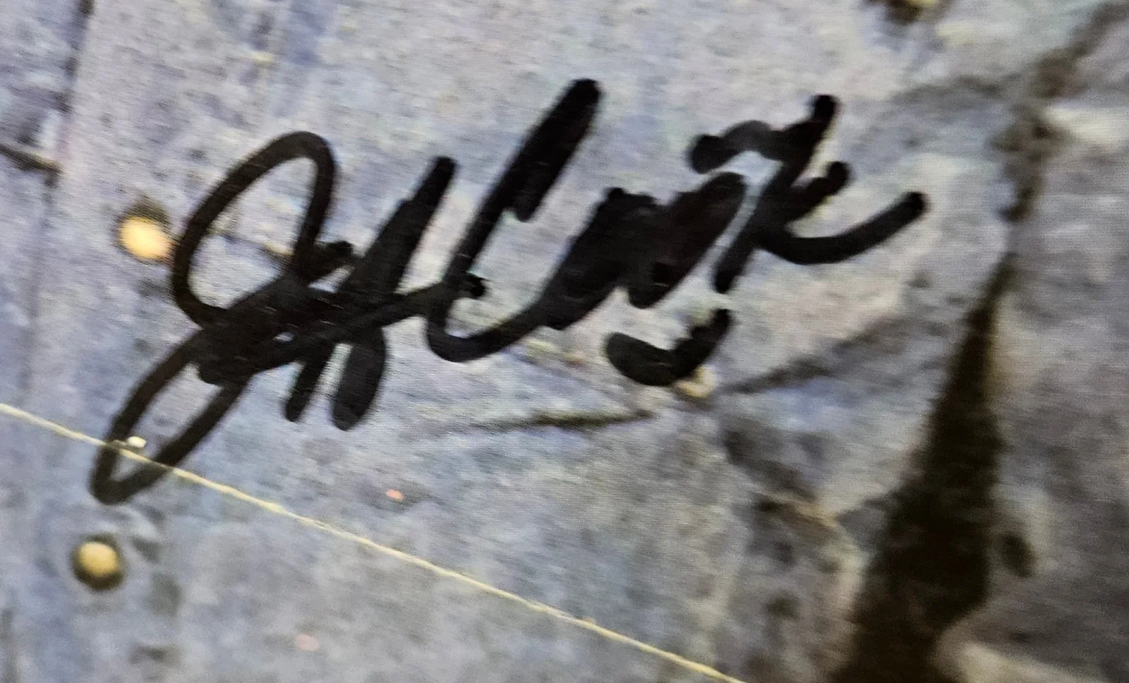 Alabama Band 16 x 21 3/4 Autographed by 3 Members, image 3