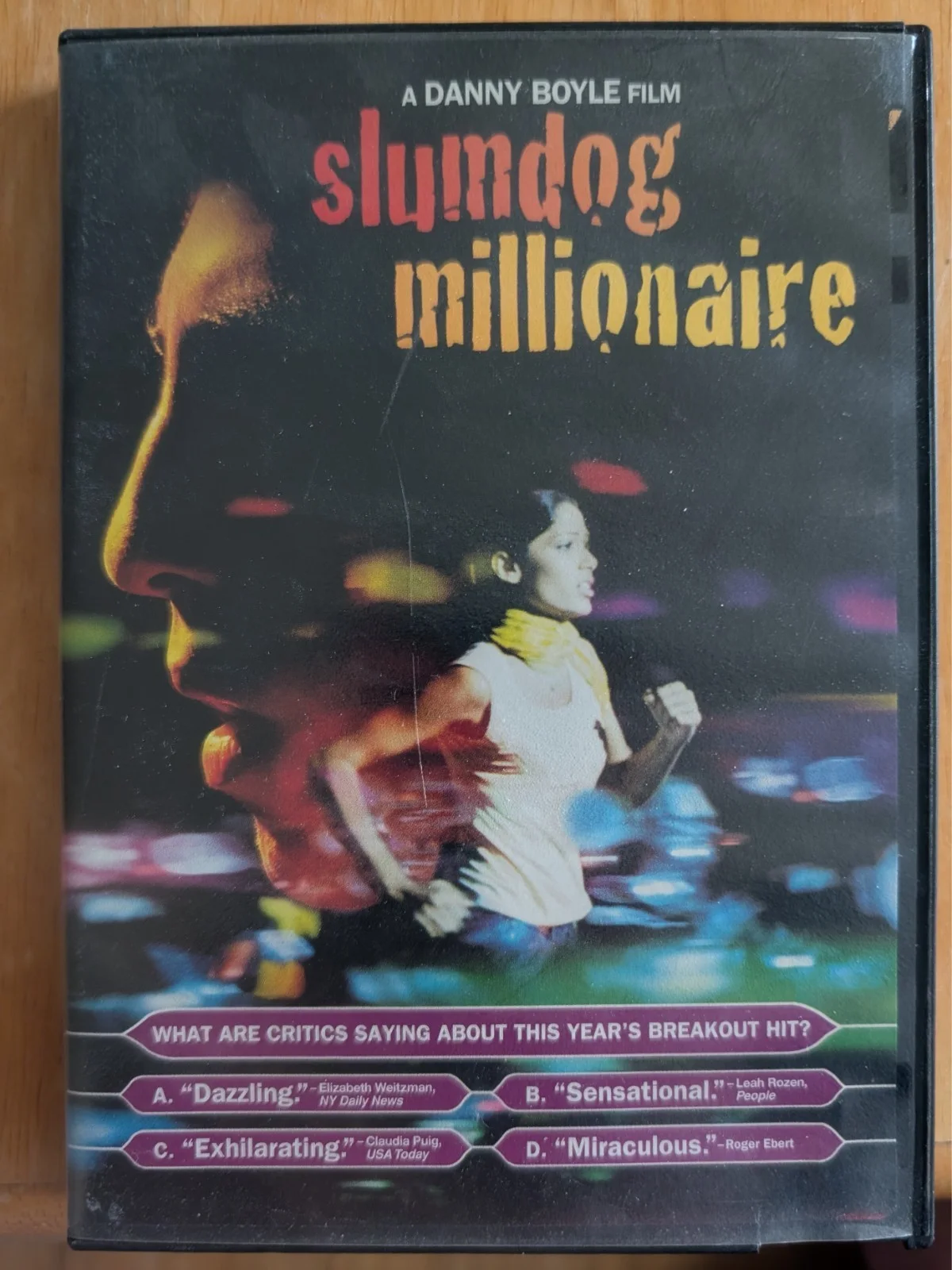 Danny Boyle — DANNY BOYLE signed autograph SLUMDOG MILLIONAIRE dvd disc, image 2