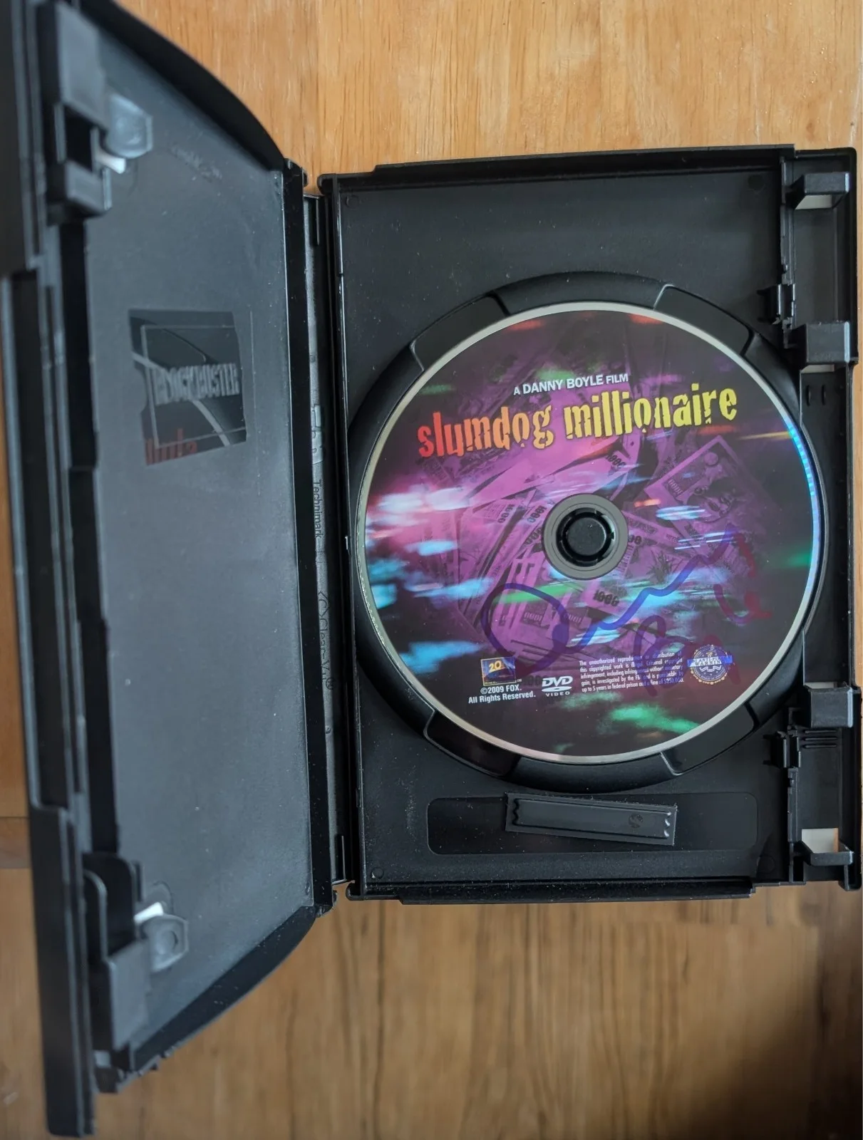 Danny Boyle — DANNY BOYLE signed autograph SLUMDOG MILLIONAIRE dvd disc, image 3