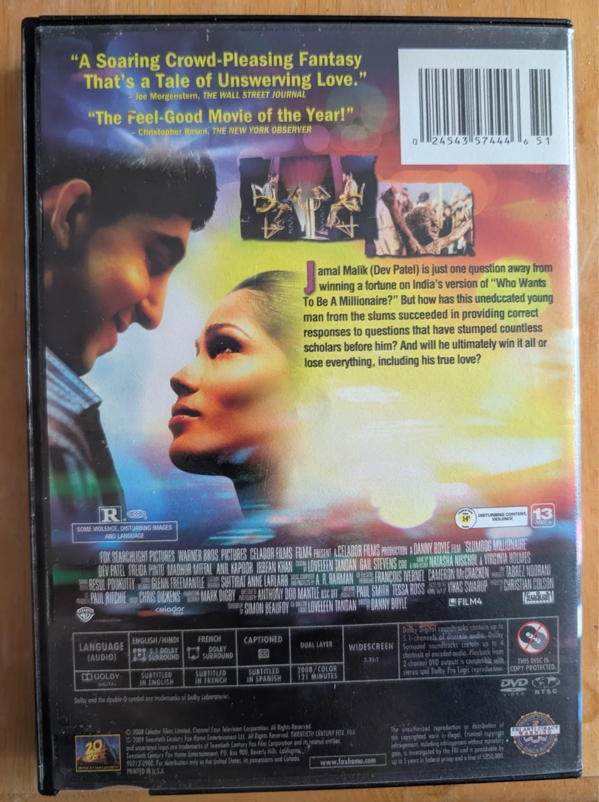 Danny Boyle — DANNY BOYLE signed autograph SLUMDOG MILLIONAIRE dvd disc, image 4