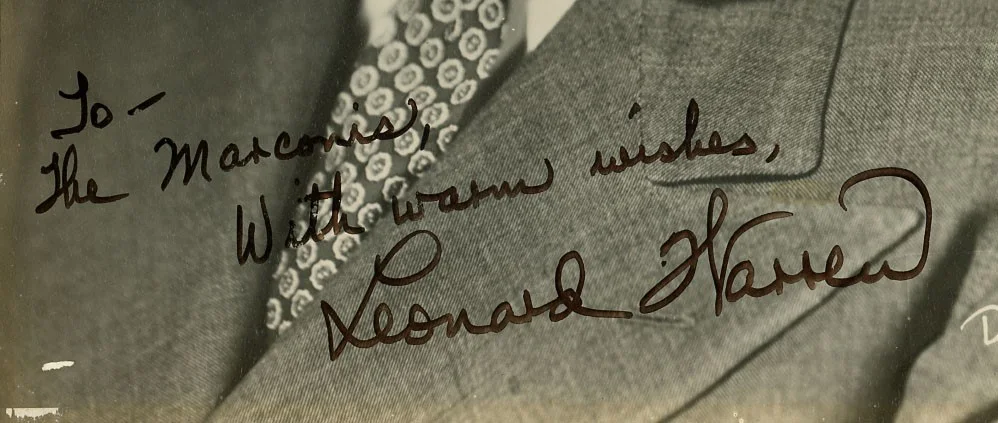 LEONARD WARREN signed 11x14 photo OPERA, image 2