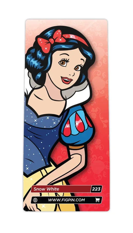 FiGPiN Snow White (0223) Disney Princess 3-Inch Enamel Pin, image 2