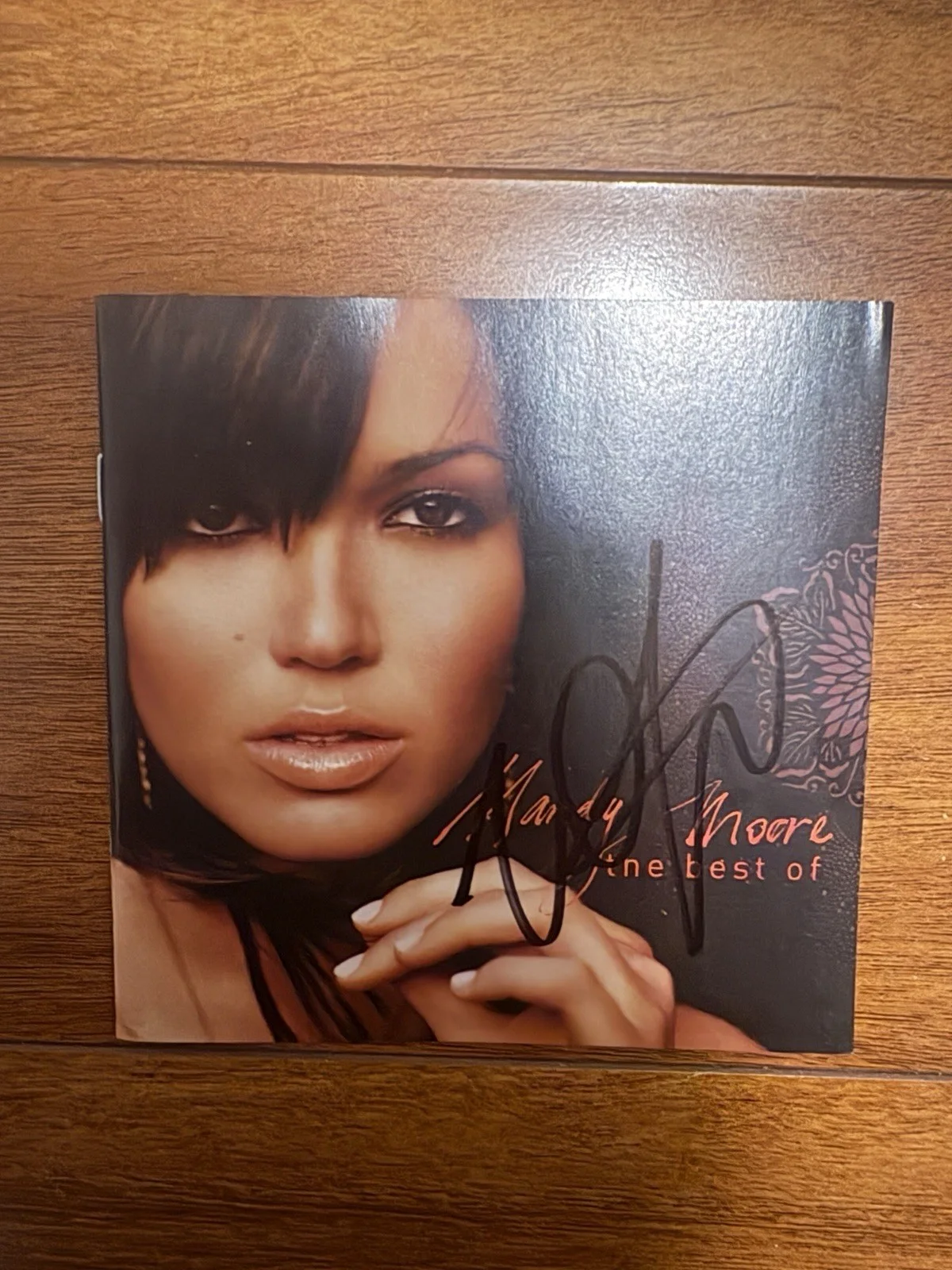 Mandy Moore Signed CD Liner Notes Lot, image 4