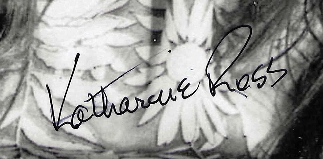 Katharine Ross — Katharine ROSS signed BUTCH CASSIDY AND THE SUNDANCE KID 8x10 BECKETT BAS coa, изображение 2
