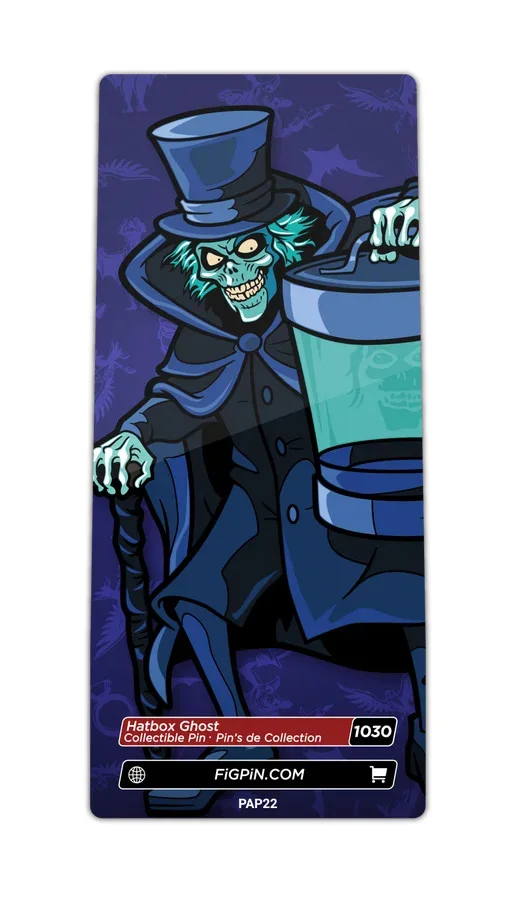 FiGPiN Hatbox Ghost (Haunted Mansion) (1030), image 2