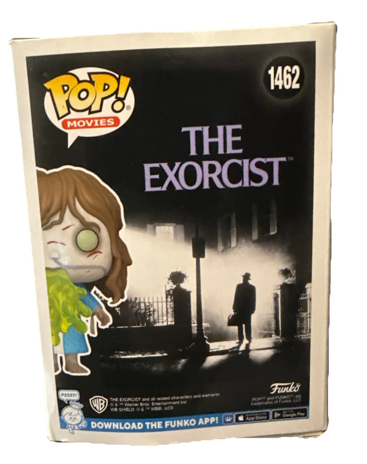 LINDA BLAIR signed (THE EXORCIST) #1462 Regan Puking Funko Pop JSA CI94601, изображение 3