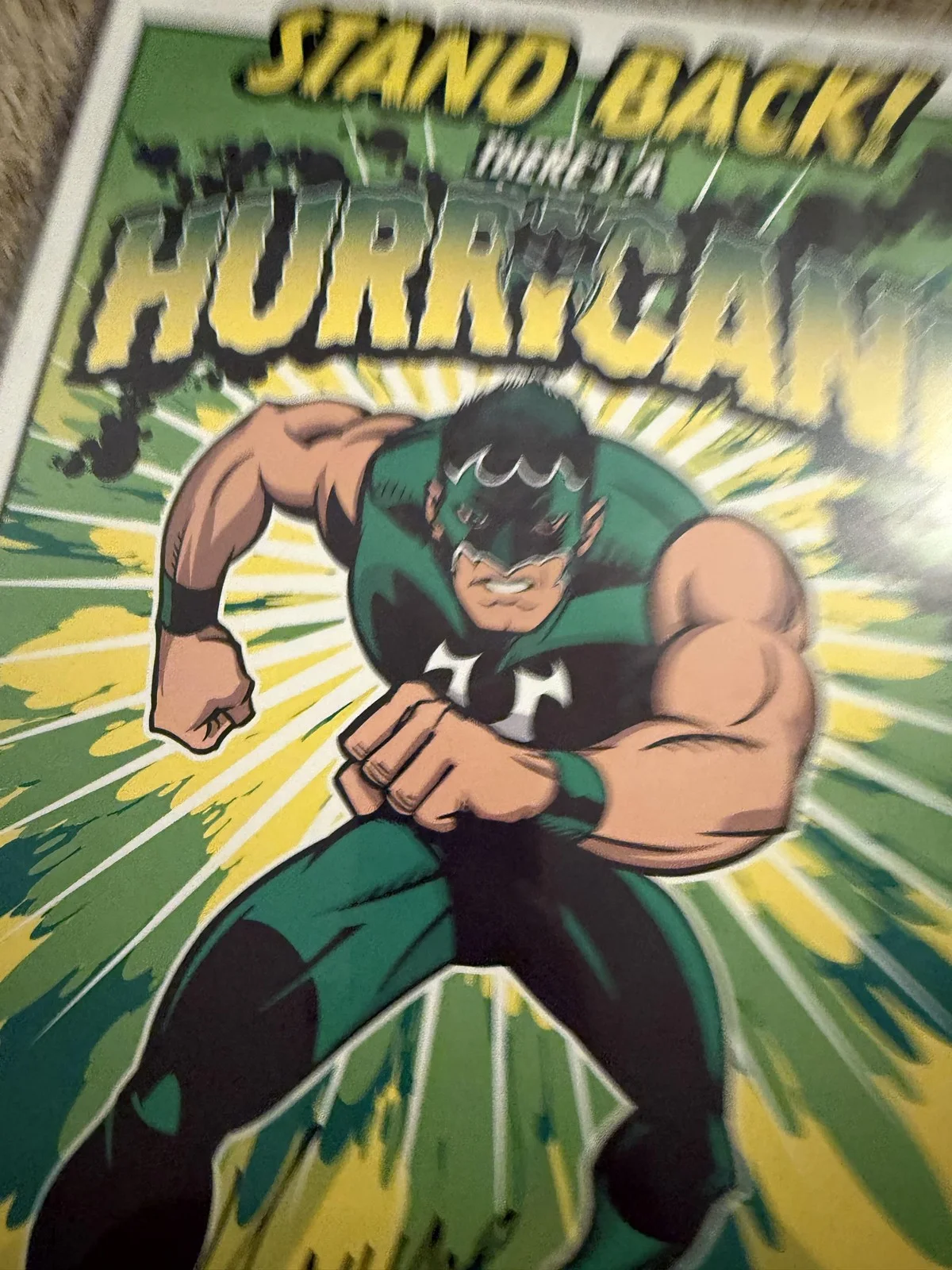 Shane Helms Hurricane Signed Art Print Autograph COA WWE Poster, изображение 5