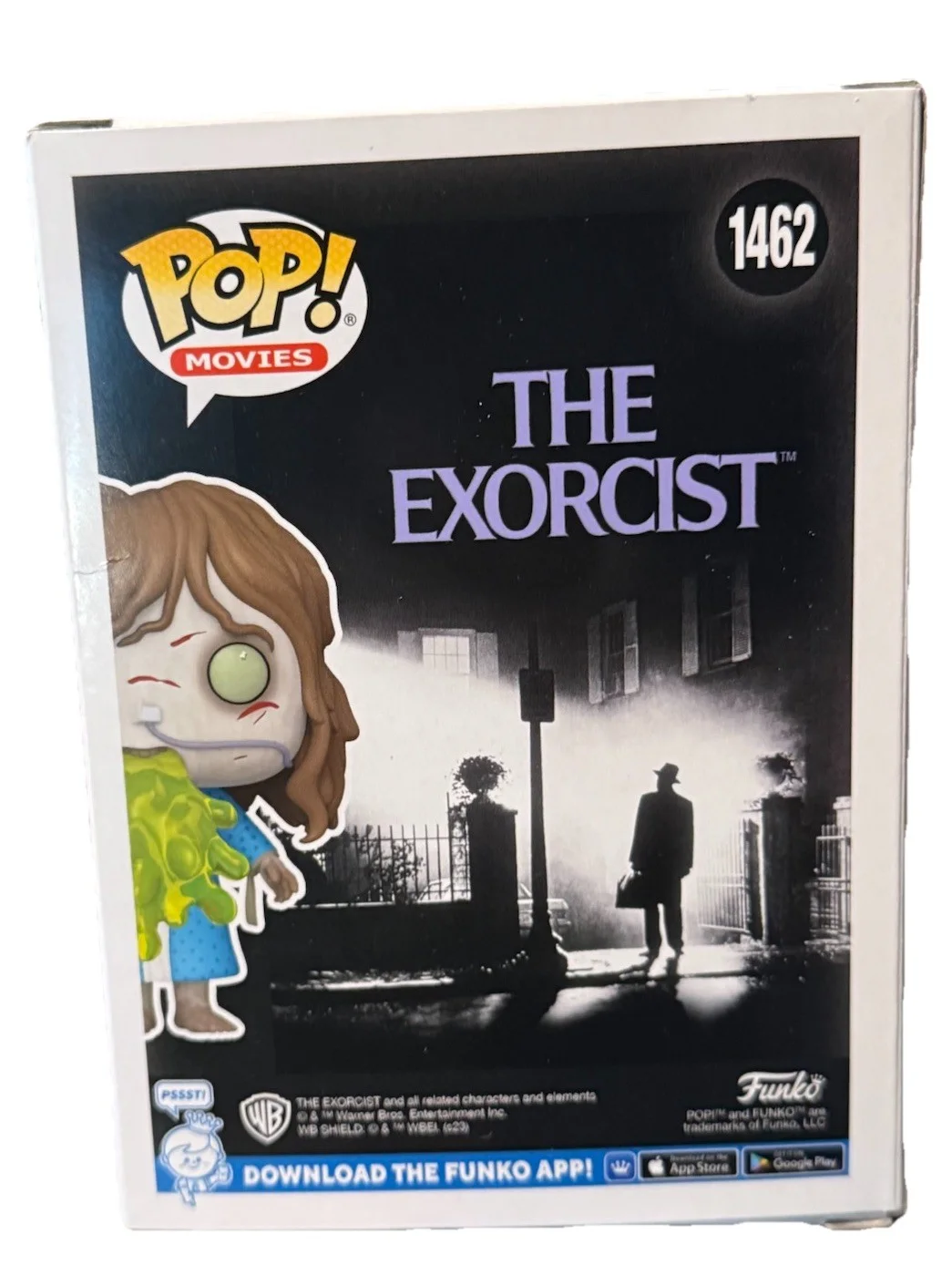 LINDA BLAIR signed (THE EXORCIST) #1462 Regan Puking Funko Pop JSA CI94602, изображение 3