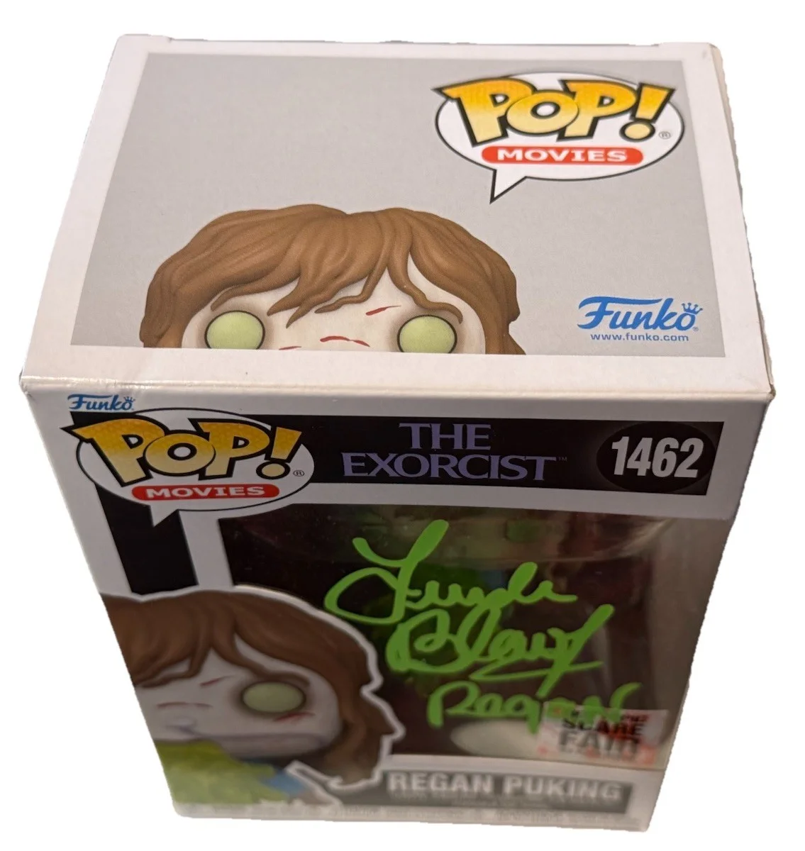 LINDA BLAIR signed (THE EXORCIST) #1462 Regan Puking Funko Pop JSA CI94602, изображение 5