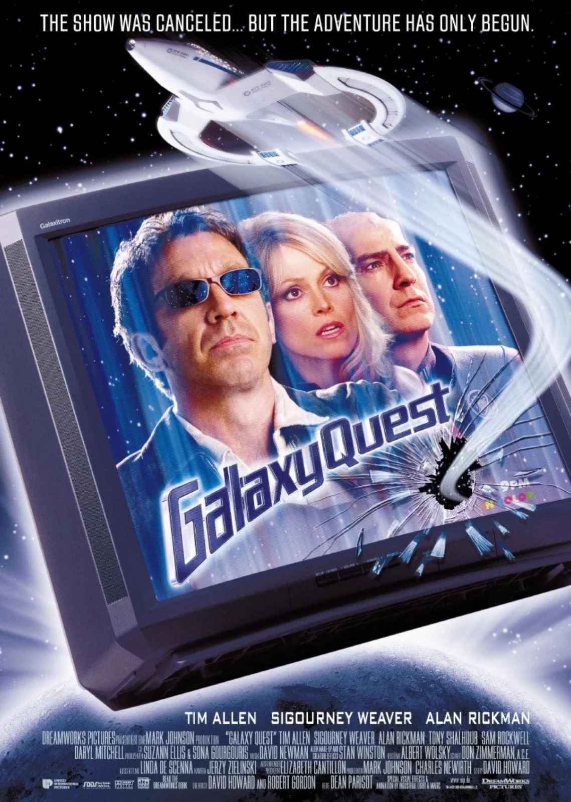 Galaxy Quest 1999 Very Rare Unmounted Genuine 35mm Film Cells, изображение 2