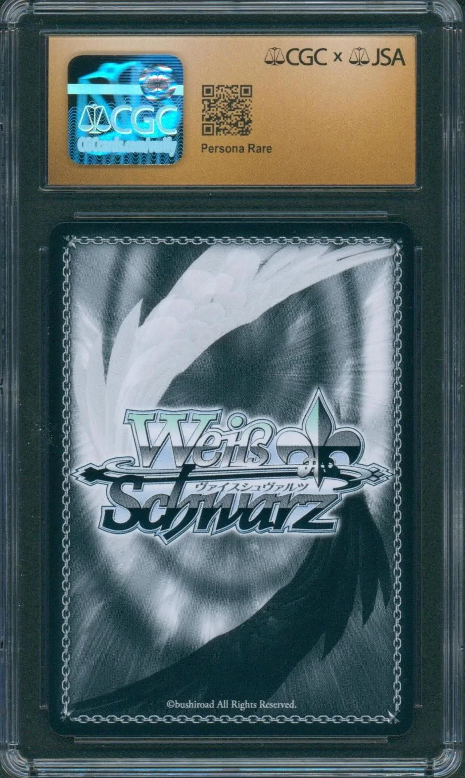 Alejandro Saab — Alejandro Saab Signed Card Persona 3 Reload Akihiko Pristine 10 CGC x JSA SLAB, image 2