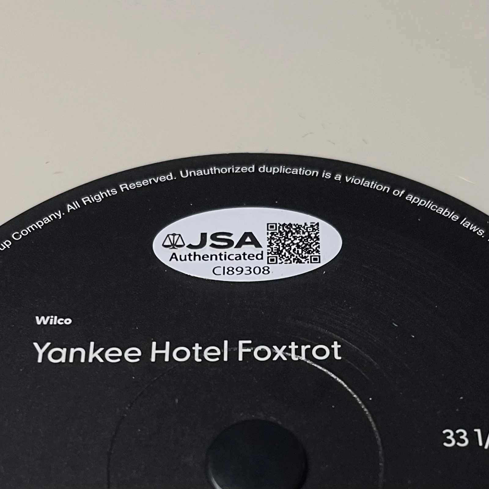 WILCO BAND SIGNED YANKEE HOTEL FOXTROT VINYL ALBUM JEFF TWEEDY AUTOGRAPH JSA COA, изображение 5