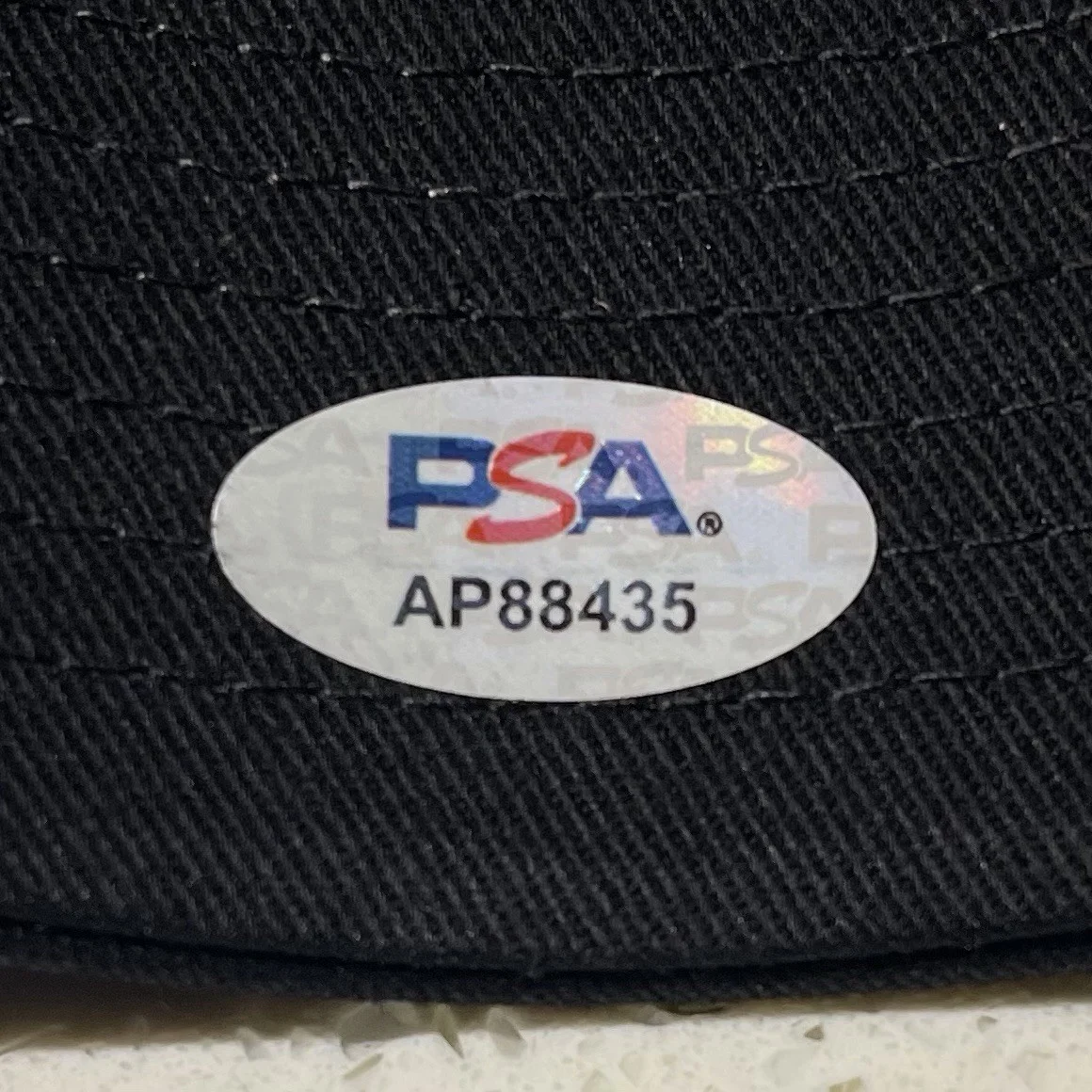 DOMINIC FIKE & KEVIN ABSTRACT SIGNED BLUSH HAT GEEZER AUTOGRAPH PSA COA, image 4