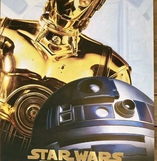 Star Wars Trilogy 1997 - Original Video Shop Promo Poster - 50"cm x 70"cm, изображение 2