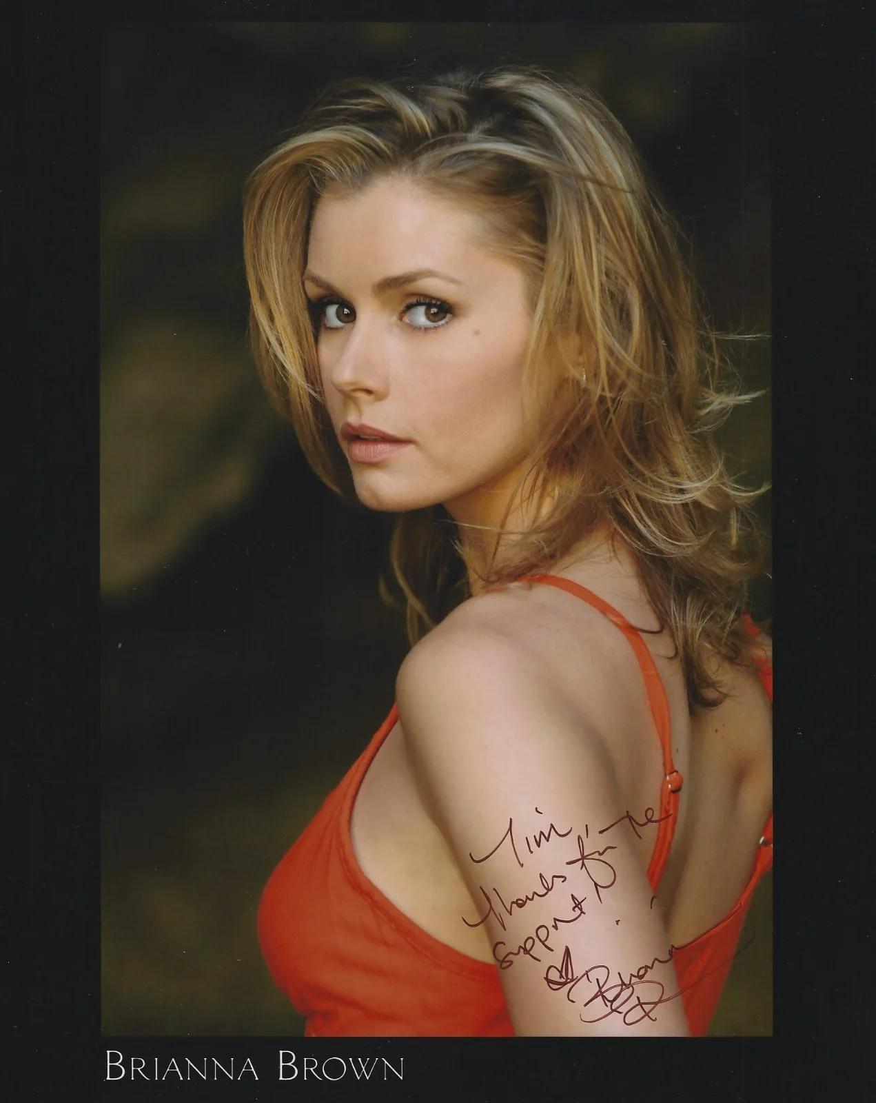 Brianna Brown — Brianna Brown Autographed Signed 8x10 Photo - Dynasty - General Hospital - w/COA