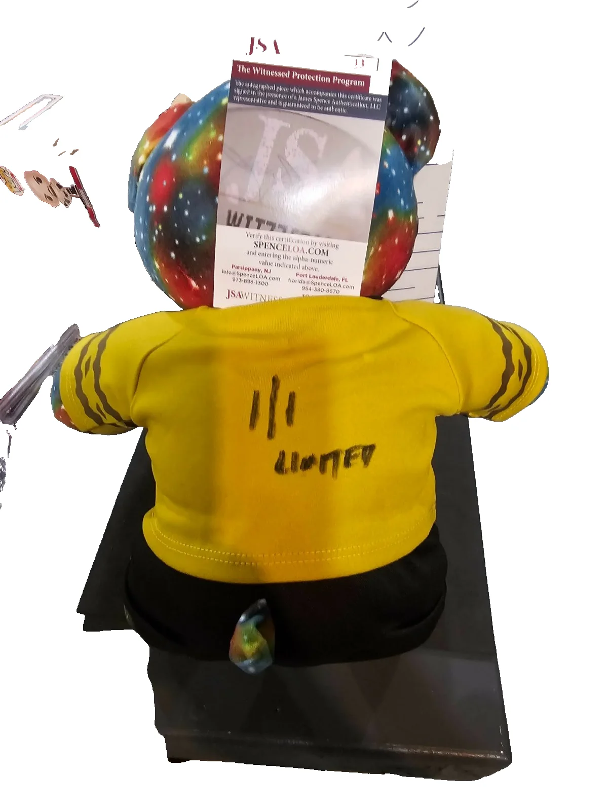 Autographed/Signed William Shatner Star Trek 1of 1 BUILD A BEAR JSA COA LIMITED, image 3