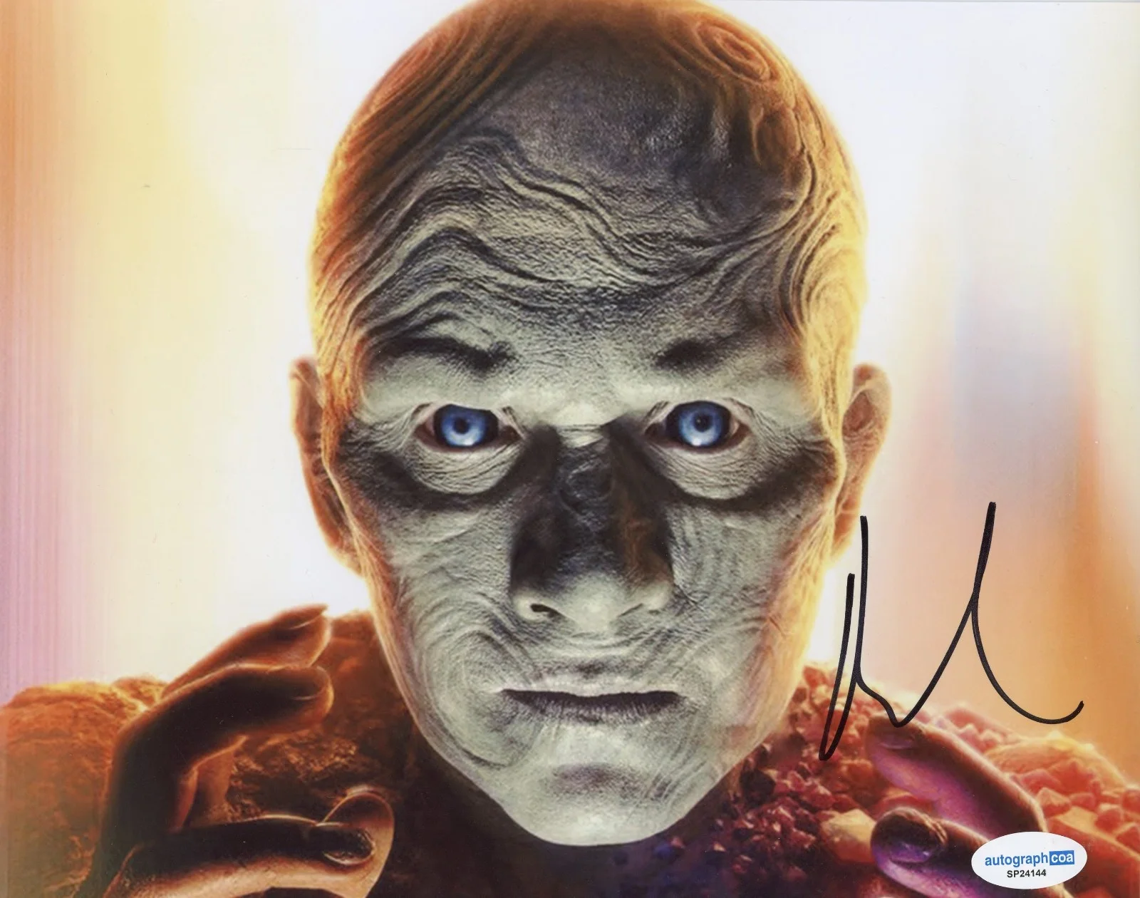 Anthony Carrigan — Anthony Carrigan Signed Autographed SUPERMAN "Metamorpho" 8x10 Photo ACOA F, image 2