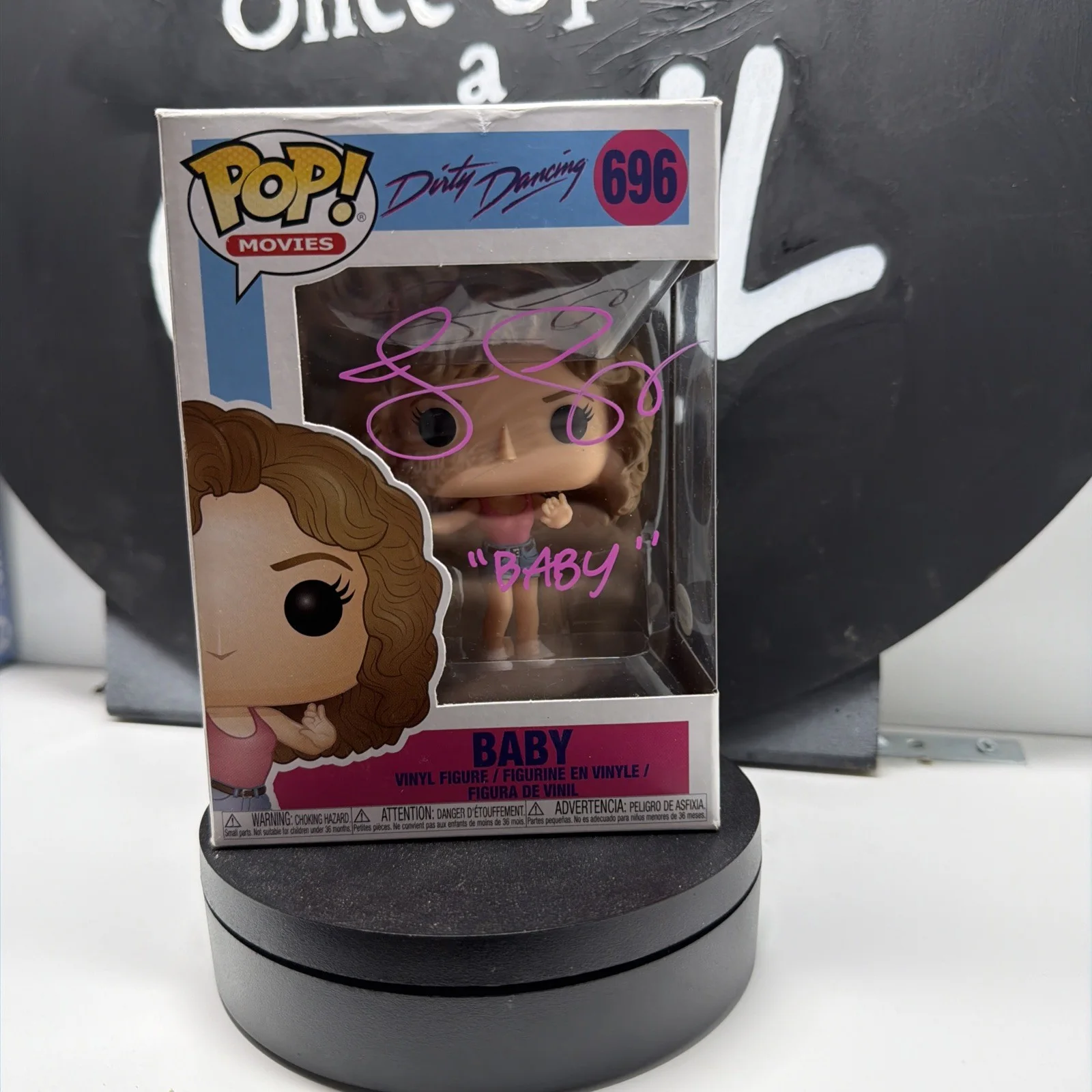 Jennifer Grey SIGNED Baby FUNKO POP Toy #1098 Dirty Dancing Movie ACOA COA, изображение 2
