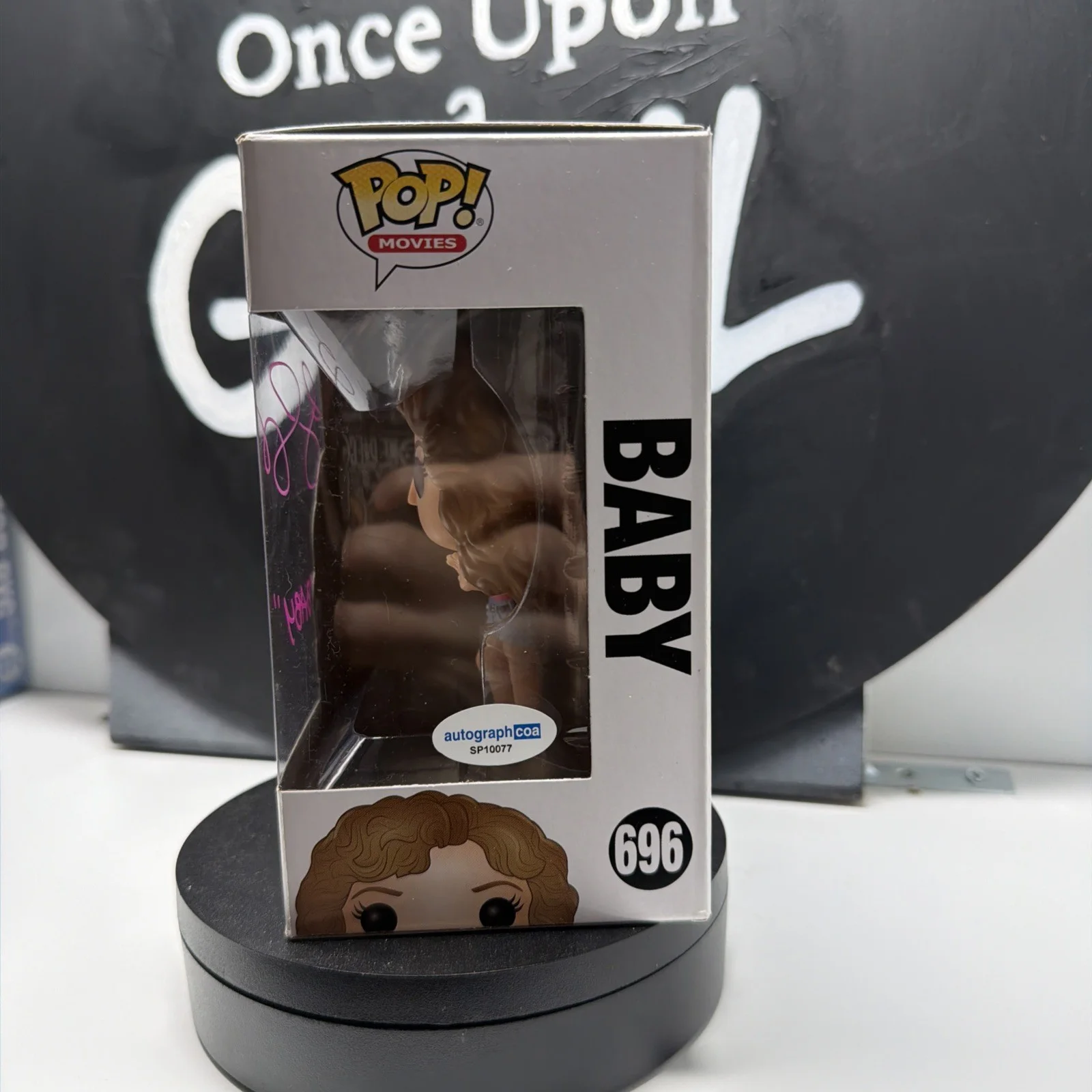 Jennifer Grey SIGNED Baby FUNKO POP Toy #1098 Dirty Dancing Movie ACOA COA, изображение 3