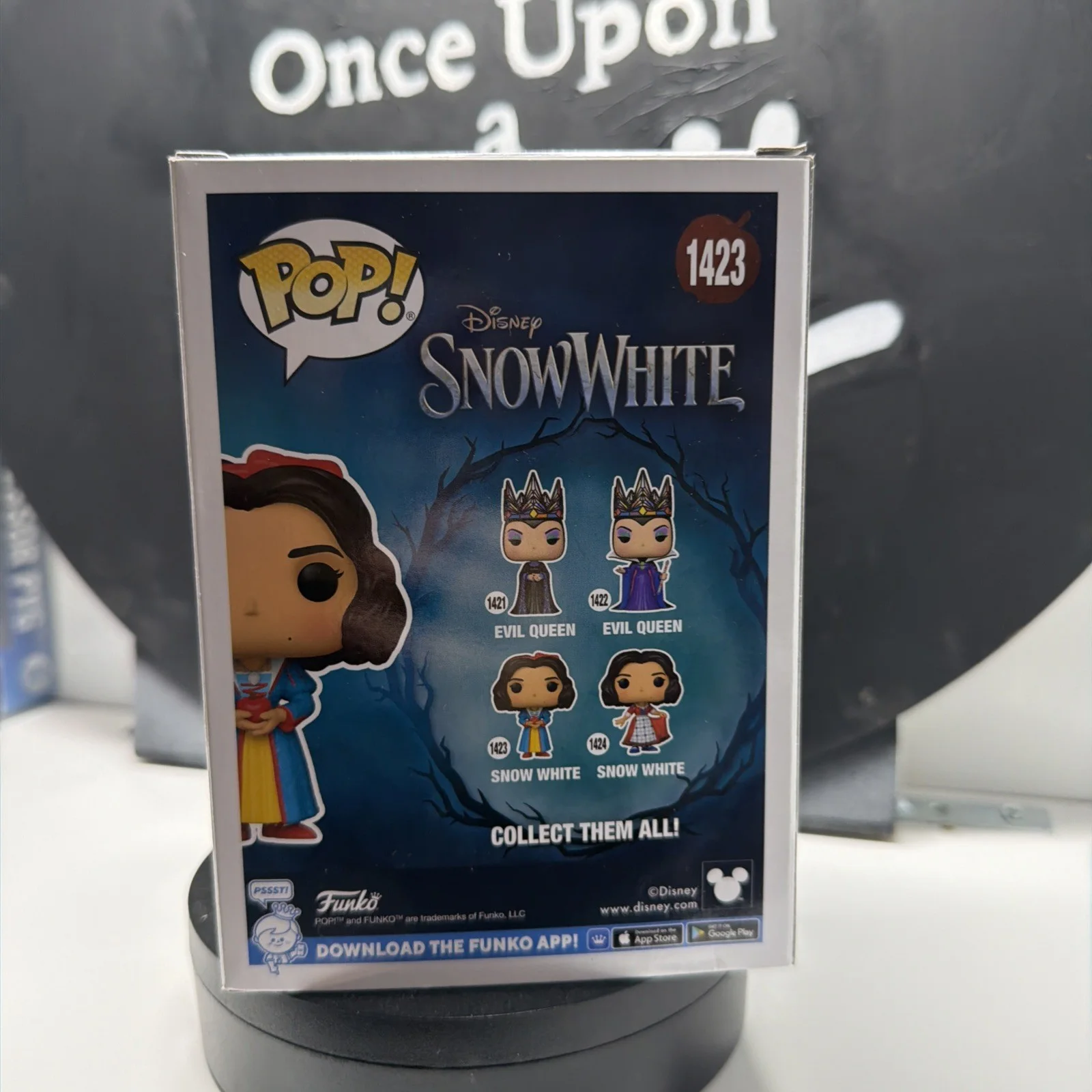 Snow White Signed Funko Pop 1423 Rachel Zegler ACOA COA, изображение 4