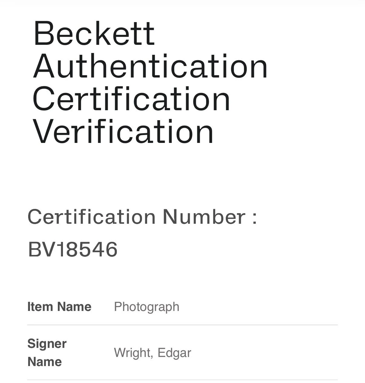 Edgar Wright — EDGAR WRIGHT SIGNED 11x17 BABY DRIVER AUTOGRAPH BECKETT BV18546, image 4
