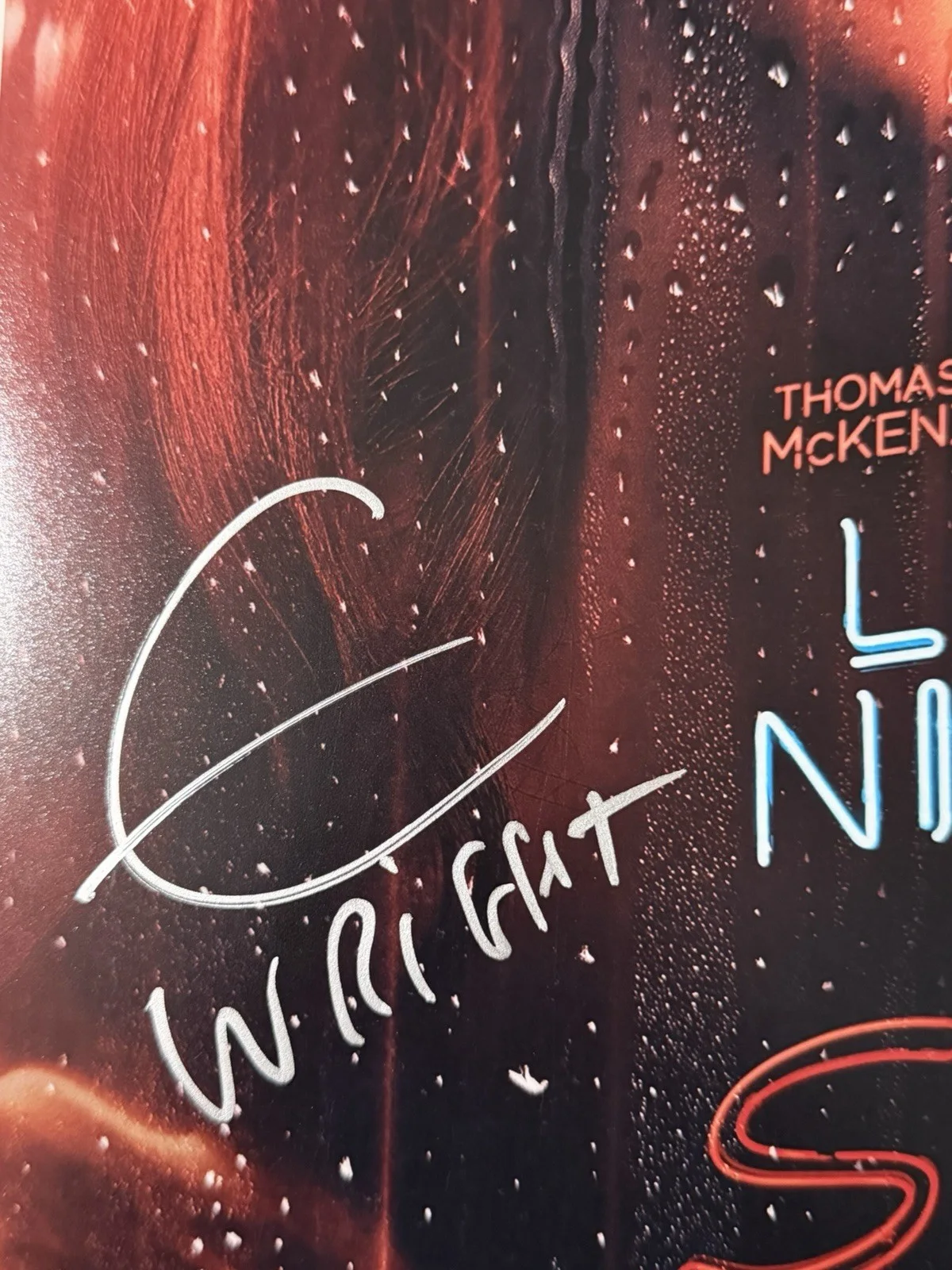 Edgar Wright — EDGAR WRIGHT SIGNED 11x17 LAST NIGHT IN SOHO AUTOGRAPH BECKETT BV18545, image 2