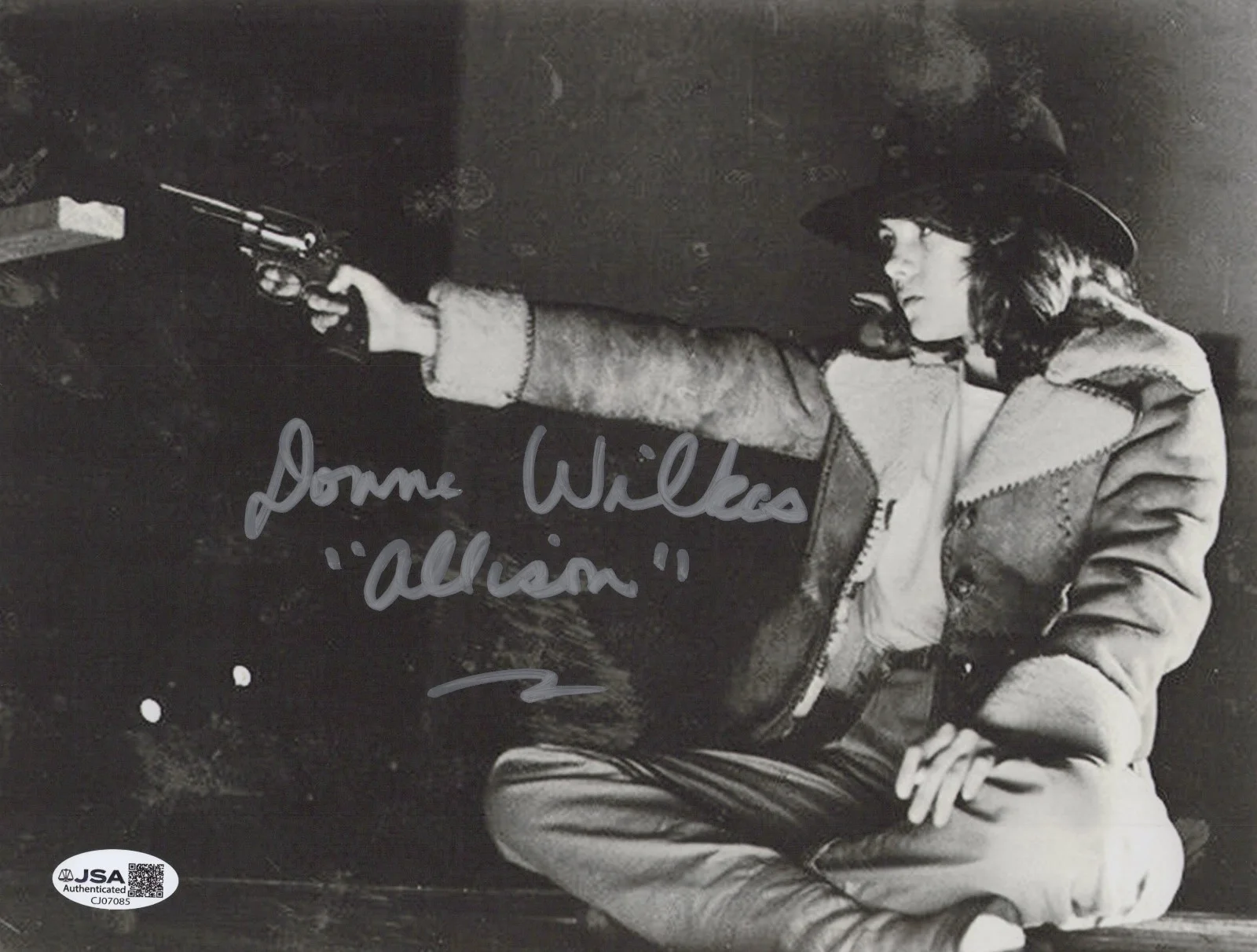 DONNA WILKES — DONNA WILKES Signed SCHIZOID 8x10 Photo AUTHENTIC ALISON JSA COA CERT
