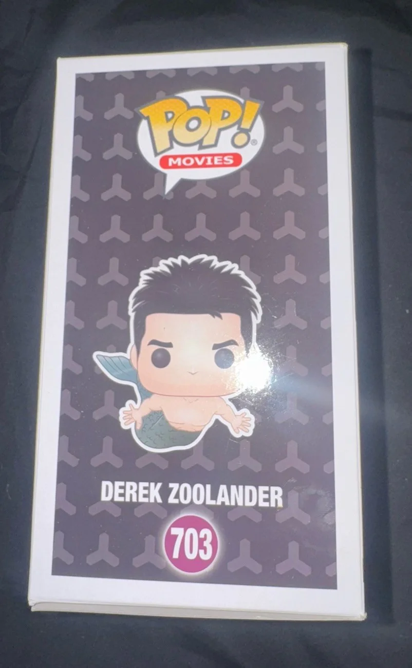 Ben Stiller — Ben Stiller signed Derek Zoolander funko 703 poster photo BAS Beckett, изображение 4