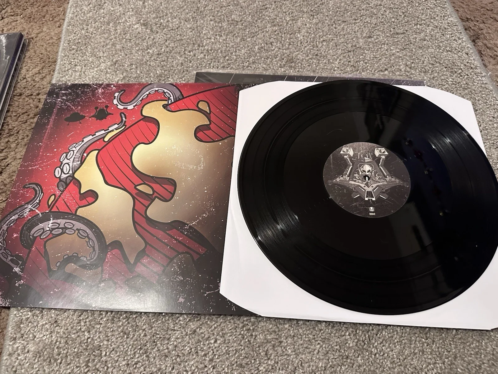 Shlump - Alien Technology Vinyl w/ inserts and posters RARE, image 3