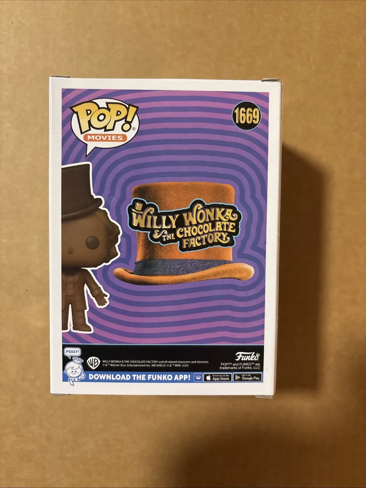 Paris Themmen — Paris Themmen Signed/Autographed Willy Wonka Funko Pop! OCCM COA, image 3