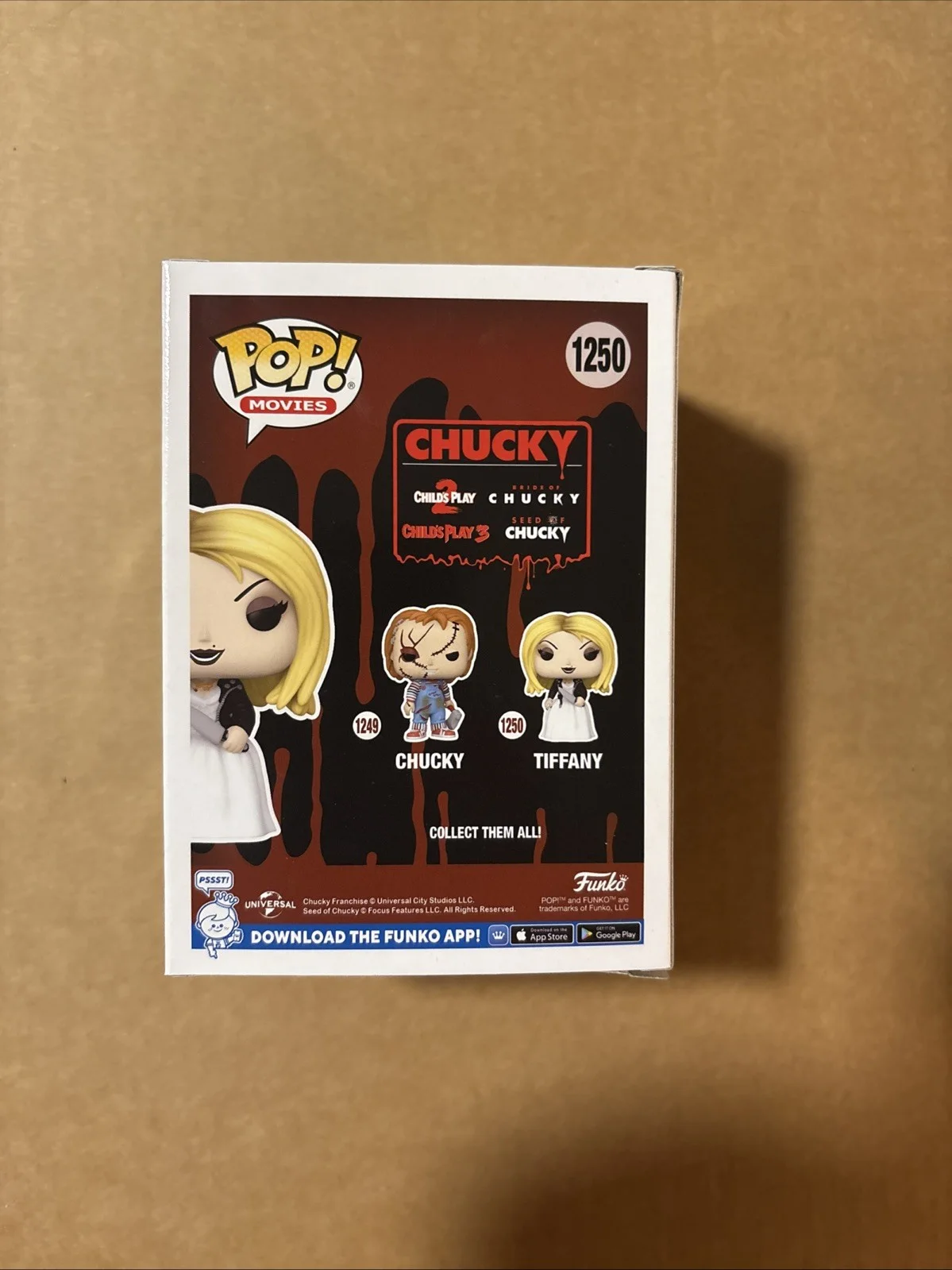 Jennifer Tilly — Jennifer Tilly Signed/Autographed Tiffany Funko Pop! Bride Of Chucky MAS COA, изображение 3