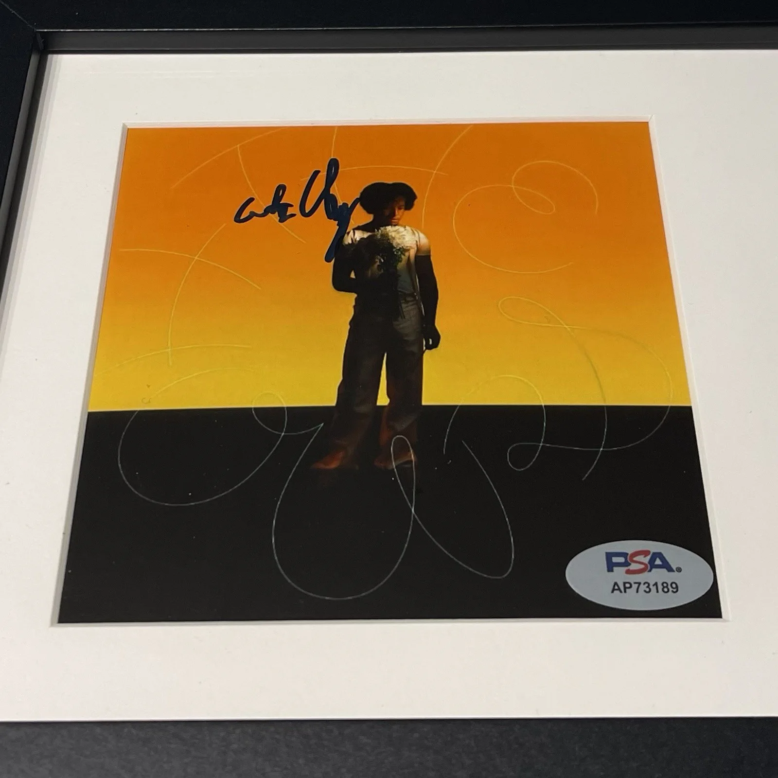 CAUTIOUS CLAY SIGNED THE HOURS MORNING CD ALBUM AUTOGRAPH FRAMED PSA COA, изображение 2