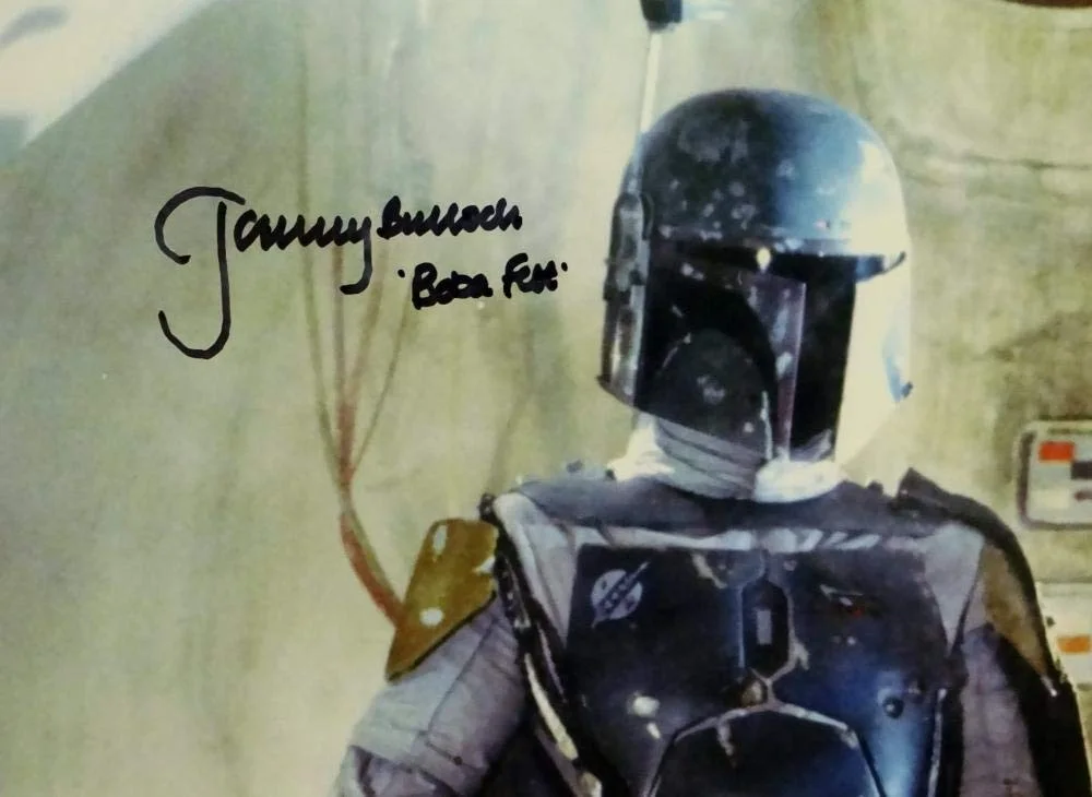 Jeremy Bulloch - Boba Fett — Jeremy Bulloch Autographed Boba Fett In Cantina 11x14 Photo- JSA *Black, изображение 5