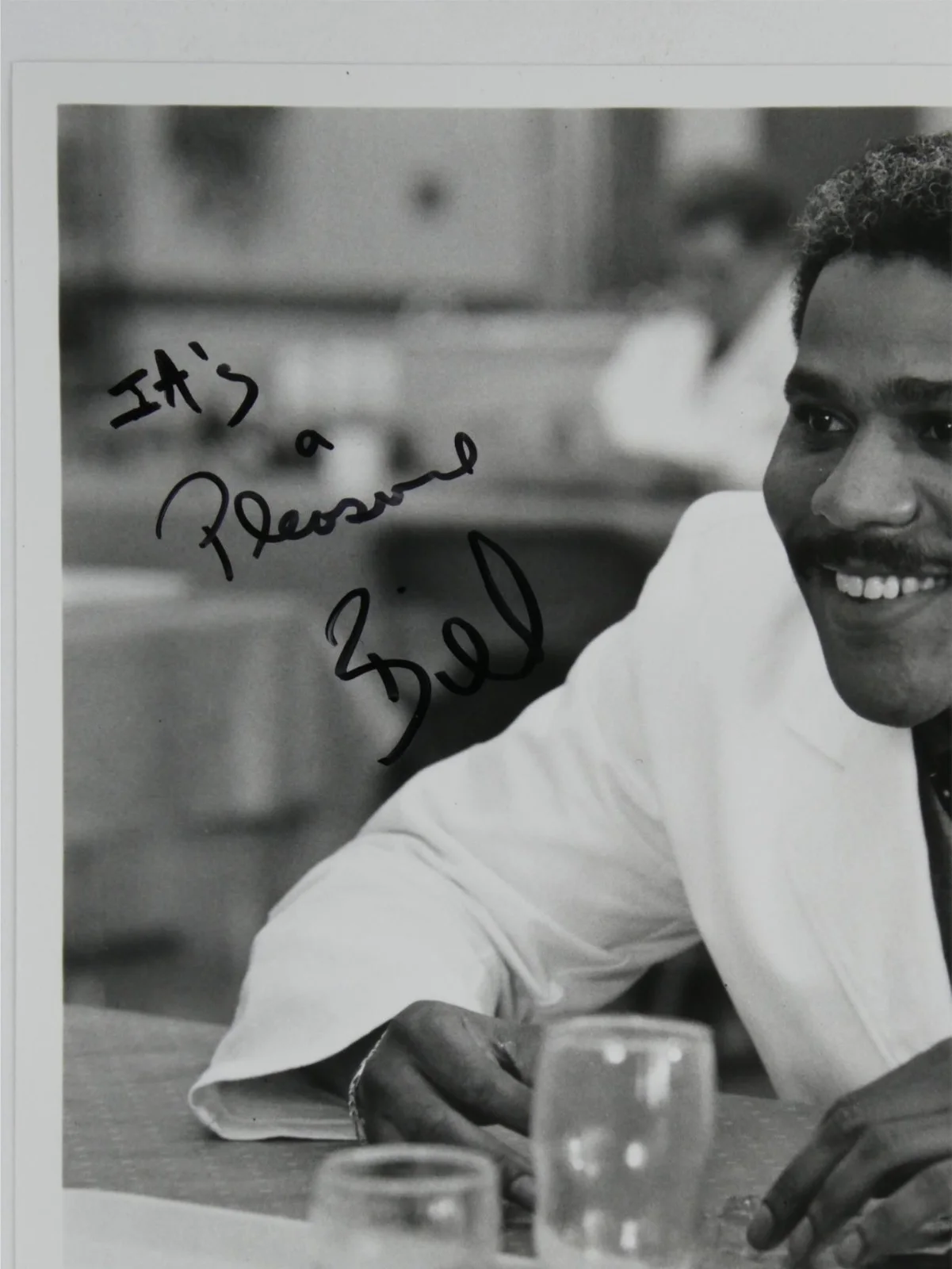 Bill Nunn — Bill Nunn Signed B&W 8x10 Promo Photo Regarding Henry Autographed, изображение 2