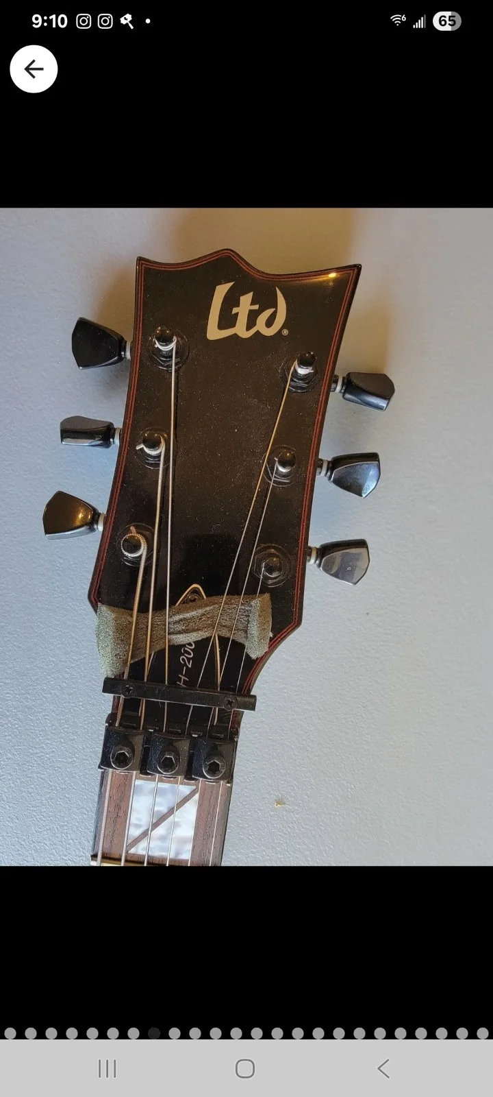 SLAYER AUTOGRAPHED GUITARS - KERRY KING, GARY HOLT W/HARDSHELL CASES!, image 3