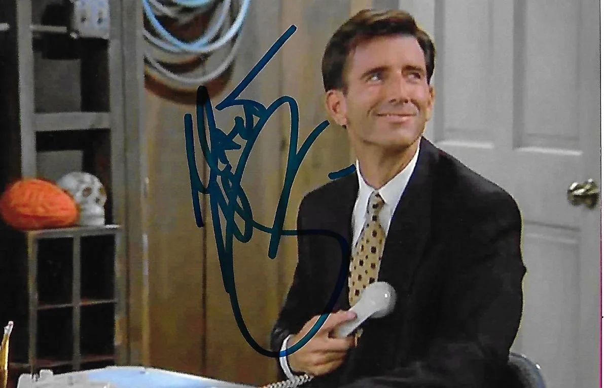 Matt McCoy — Matt McCoy signed-auto 4x6 photo Seinfeld Star Trek: TNG Actor RARE COA LOOK!