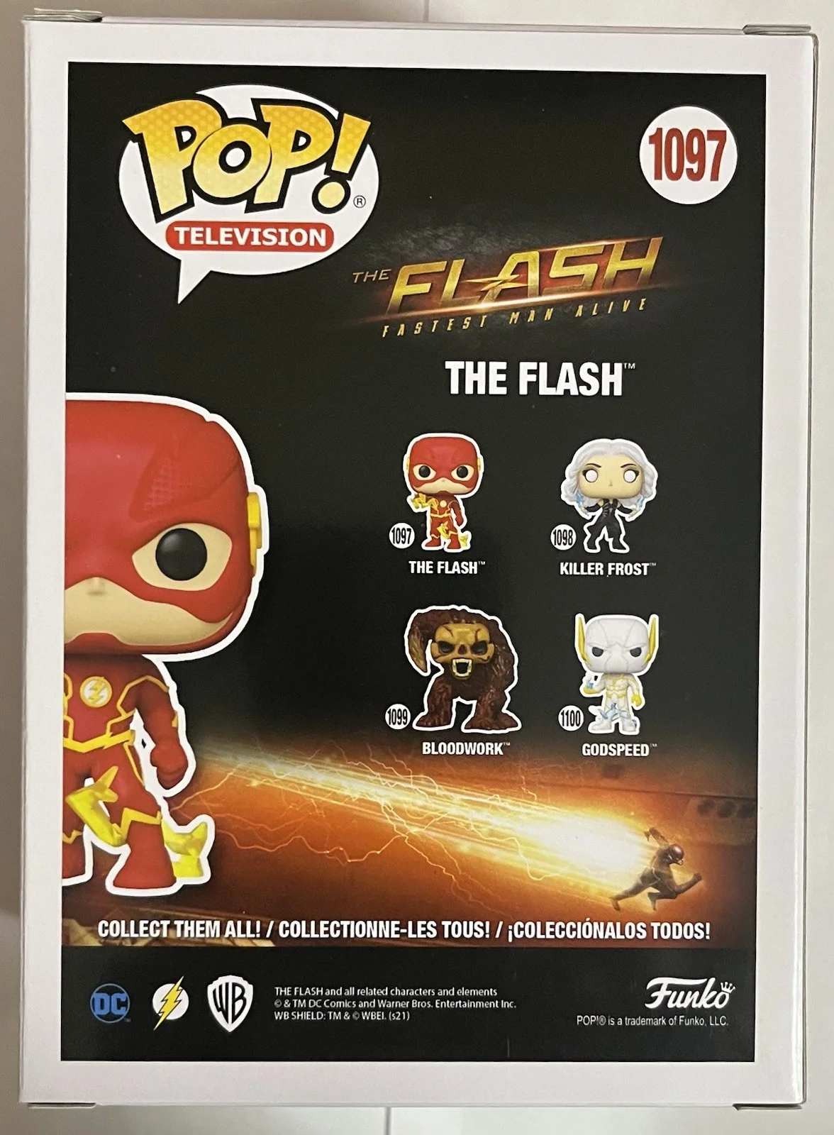 Grant Gustin — Grant Gustin Signed Autographed The Flash Funko Pop #713 JSA’d In Hard Stack., image 5