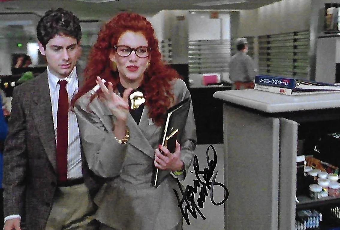 Haviland Morris — Haviland Morris auto/signed 4x6 photo Gremlins 2 Sixteen Candles Actor COA LOOK!