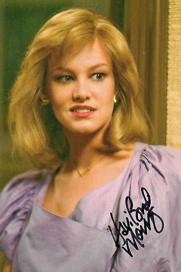 Haviland Morris — Haviland Morris auto-signed 4x6 photo Gremlins 2 Sixteen Candles Actor COA LOOK!