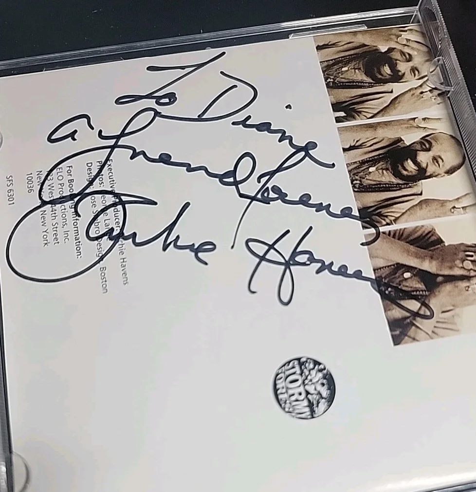 Richie Havens Collection Autographed Cd Hand Signed Woodstock Performer, изображение 5