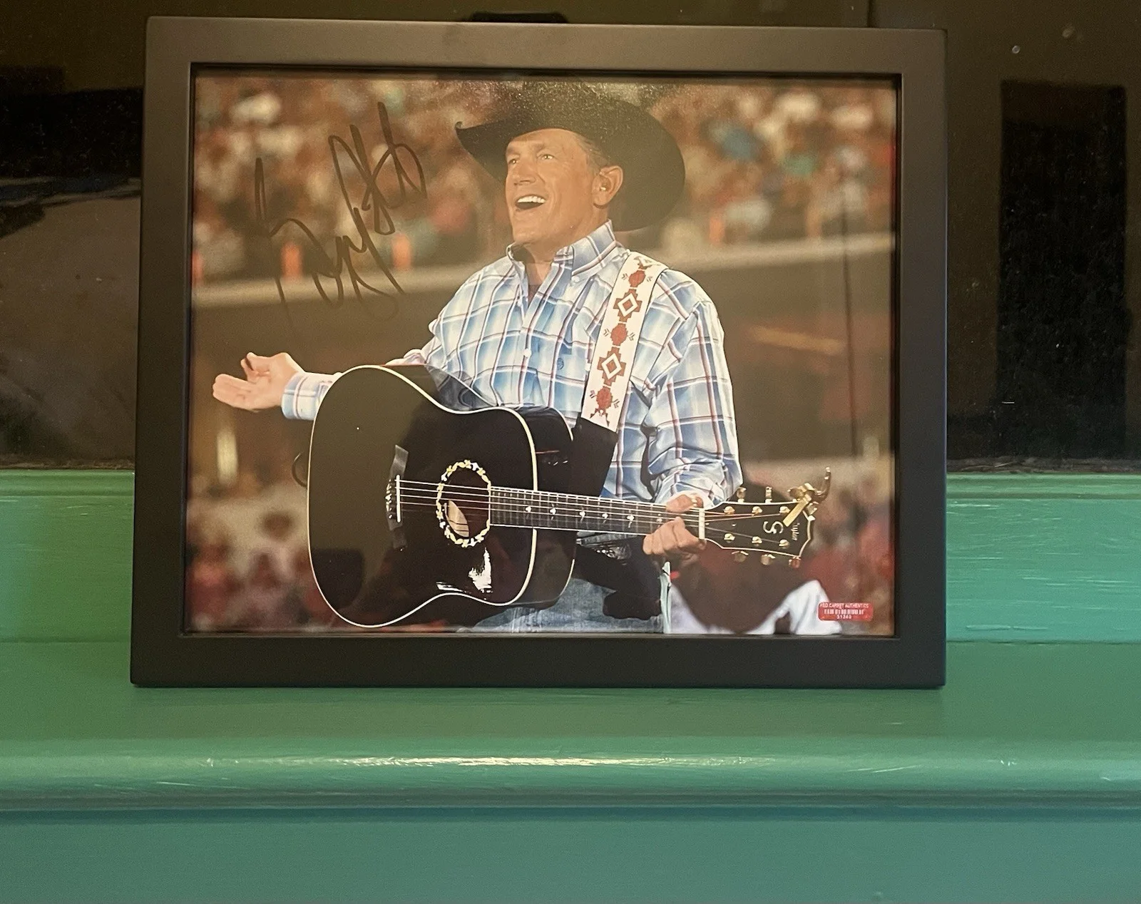 Triple Autograph Country Kings ALAN JACKSON, GEORGE STRAIGHT, AND TOBY KEITH, image 2
