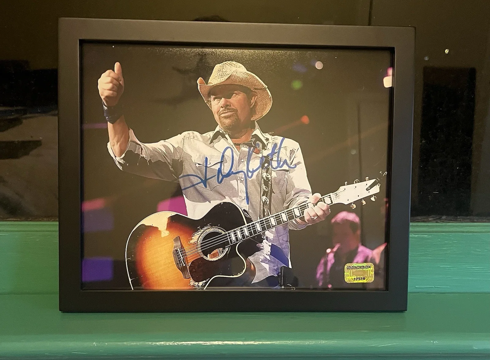 Triple Autograph Country Kings ALAN JACKSON, GEORGE STRAIGHT, AND TOBY KEITH, image 4