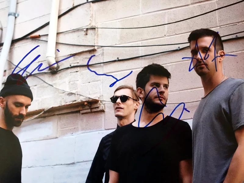 X AMBASSADORS ENTIRE BAND SIGNED AUTOGRAPHED 11x14 PHOTO VERY RARE PSA/DNA, изображение 2